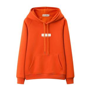 上衣外套 ins薄款 潮牌加绒加厚卫衣女连帽2025年秋冬新款 宽松韩版