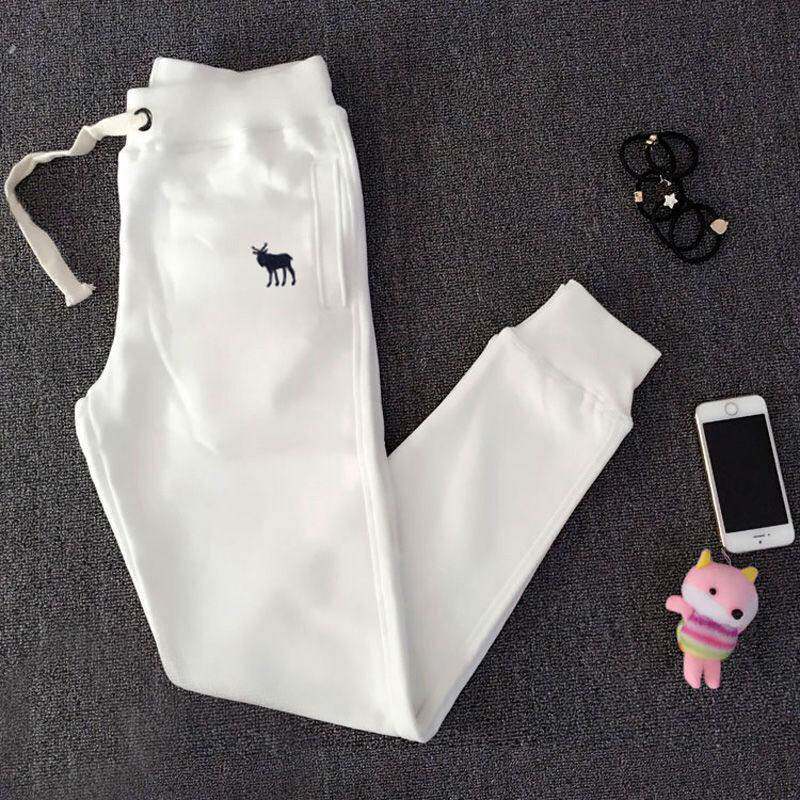 时尚品牌2025春季纯棉运动裤女宽松天鹅绒打底裤外穿休闲女裤大尺