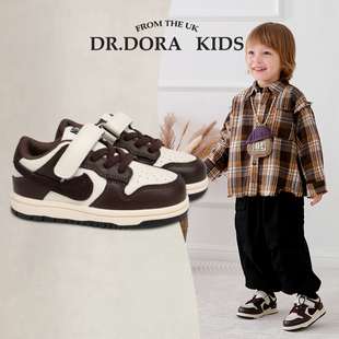 小童软底潮款 子男运动板鞋 休闲学步女 宝宝鞋 DR.DORA朵拉博士秋季