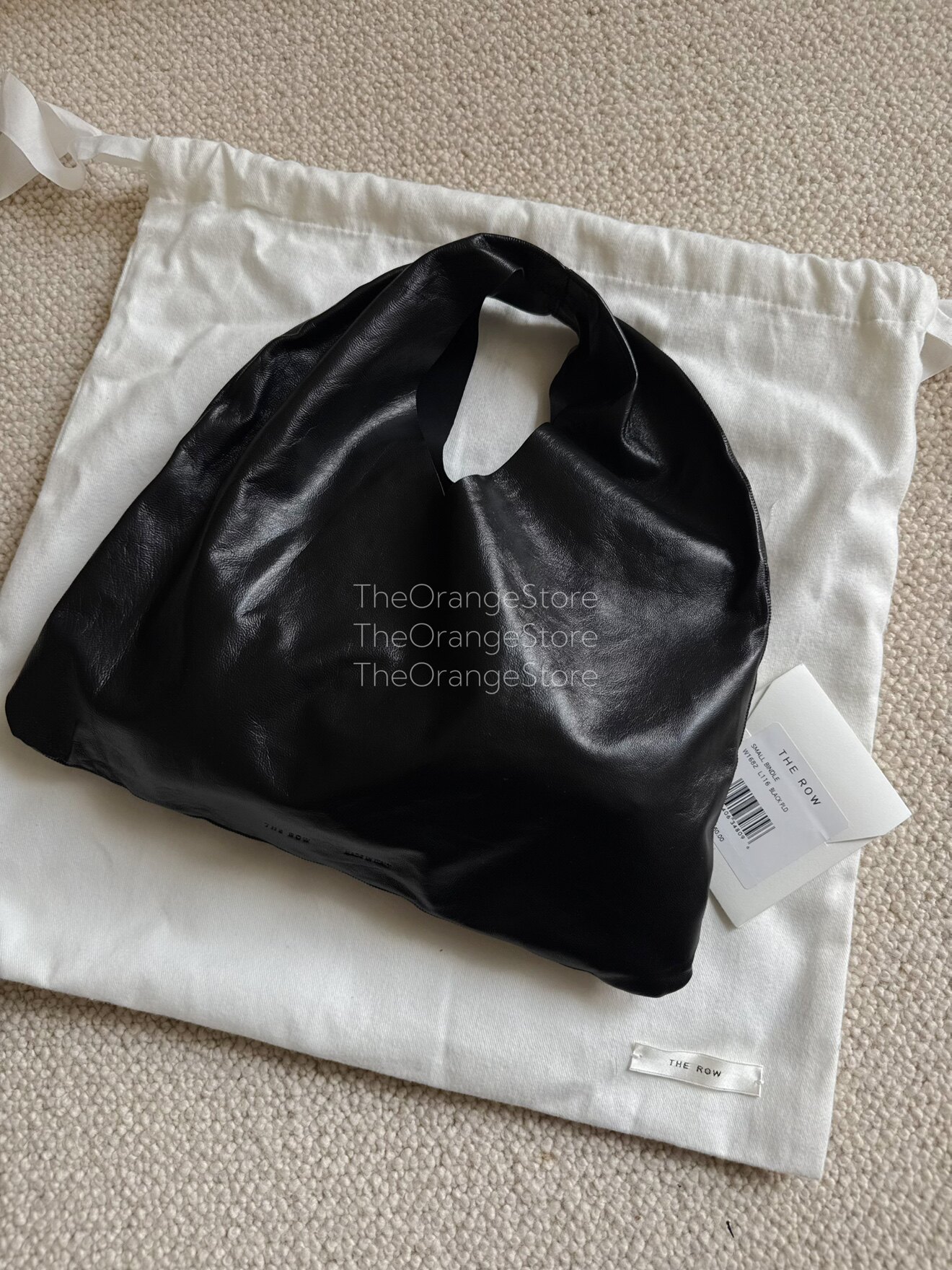 The Row Small Bindle Bag: 25 Autumn Restock Leather Triangle - Taobao product photo 2