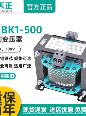 天正TGBK1-500VA隔离机床控制变压器交流380 220变220 110 36 24V