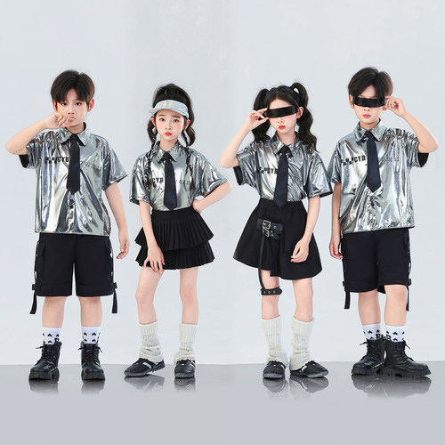 六一儿童未来科技感cos表演服装