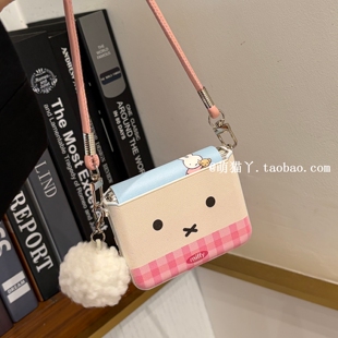 简约拼色表情适用华为purax手机壳新款小米mixflip2小折叠屏pocket2创意皮纹三星zflip7手提链荣耀V2秋冬女