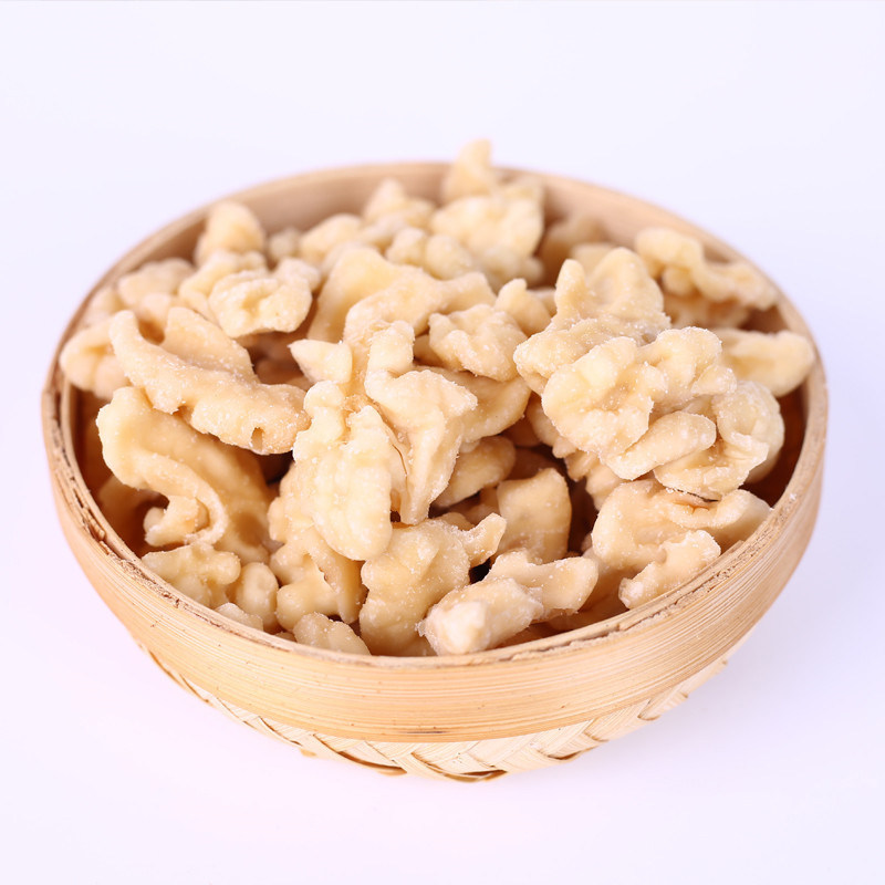 脱皮核桃仁碎仁500g 原味去皮去衣熟核桃肉 熟料五仁月饼烘焙原料