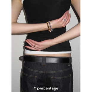 枢纽系列 percentage 手镯 03.09新品