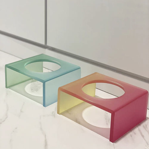 亚克力染色渐变色高透亚克力UV印