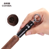 Cohiba gaosh Сигар с сигарными сигарными сигарными сигарами и открывающимися перфорациями буровые бурные двойные ножи с острым размером удары