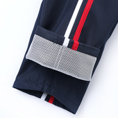 运动长裤 男女 包邮 子 校服裤 学生 高中 初中 白红杠 春秋藏青色