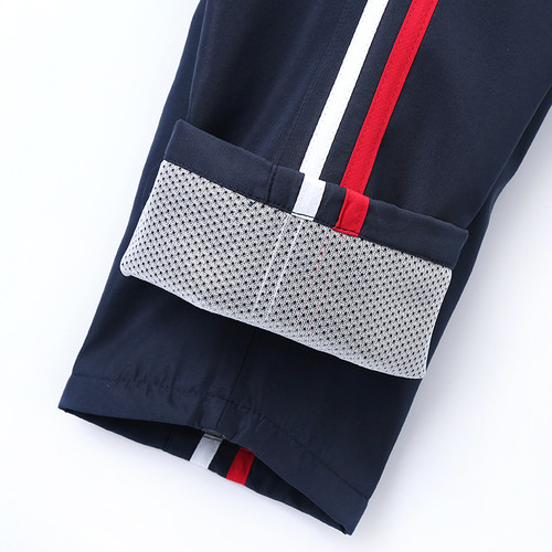 藏青色红杠初中学生包邮运动长裤