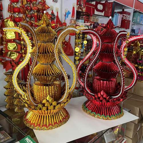 手工折纸时来运转材料包（需自折视频教程）高78宽52厘米