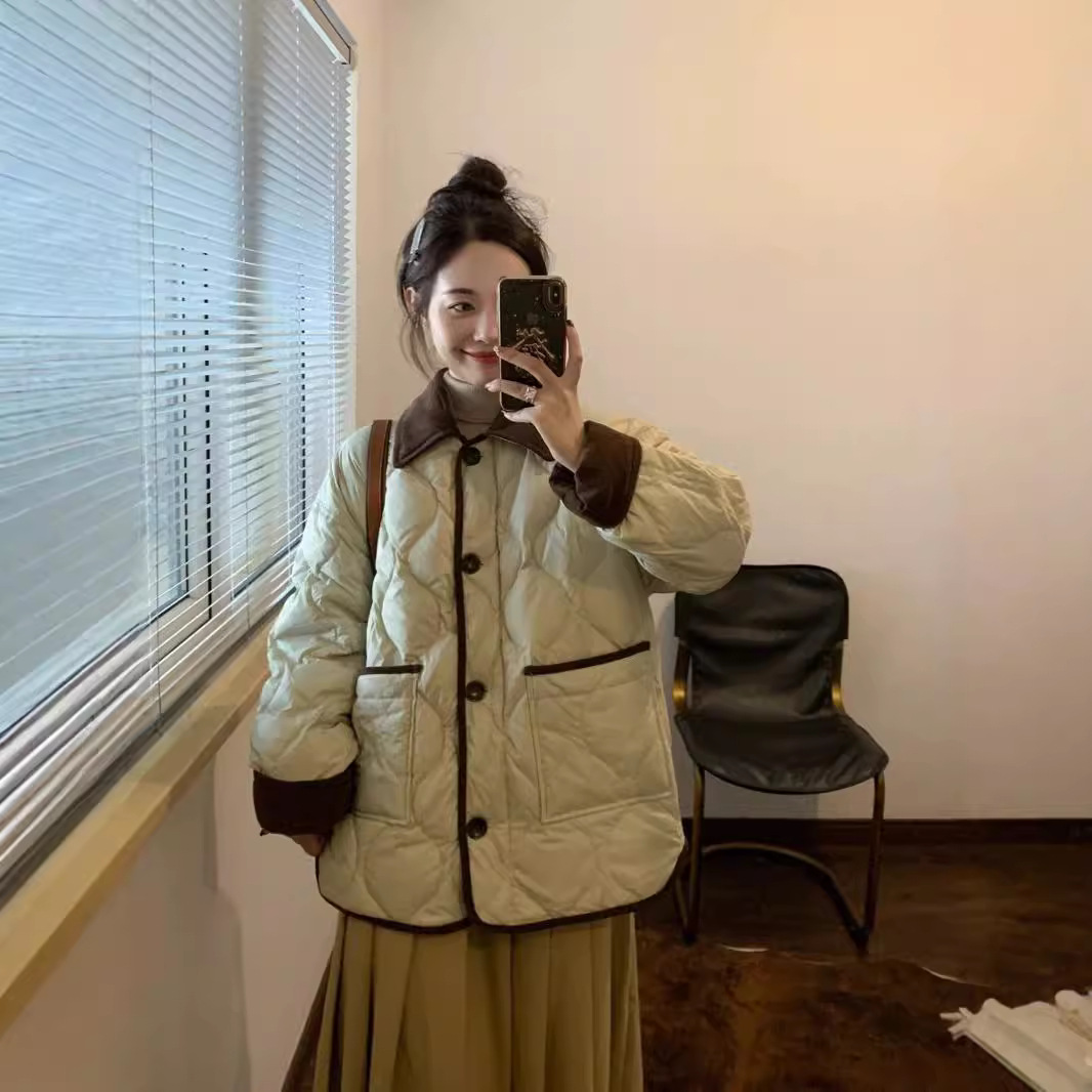 HM2025新款棉服女韩系短