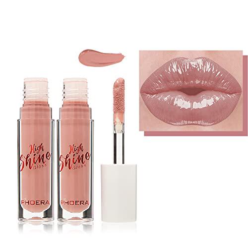 2 pcs plumping hydrating lip glow oil,moisturizing clear ti