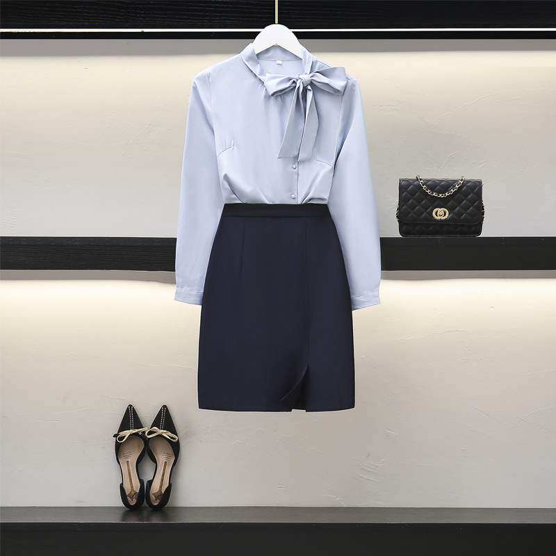 职业装女套装时尚美容院工作服正装女空姐衬衫套裙前台工装女秋季