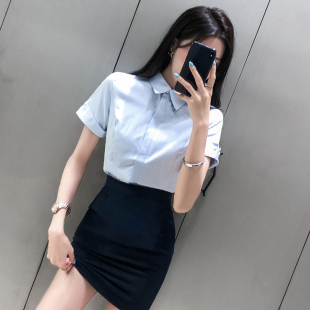 职业装置业顾问女装套装售楼部珠宝店养生馆工作服女夏装前台高端