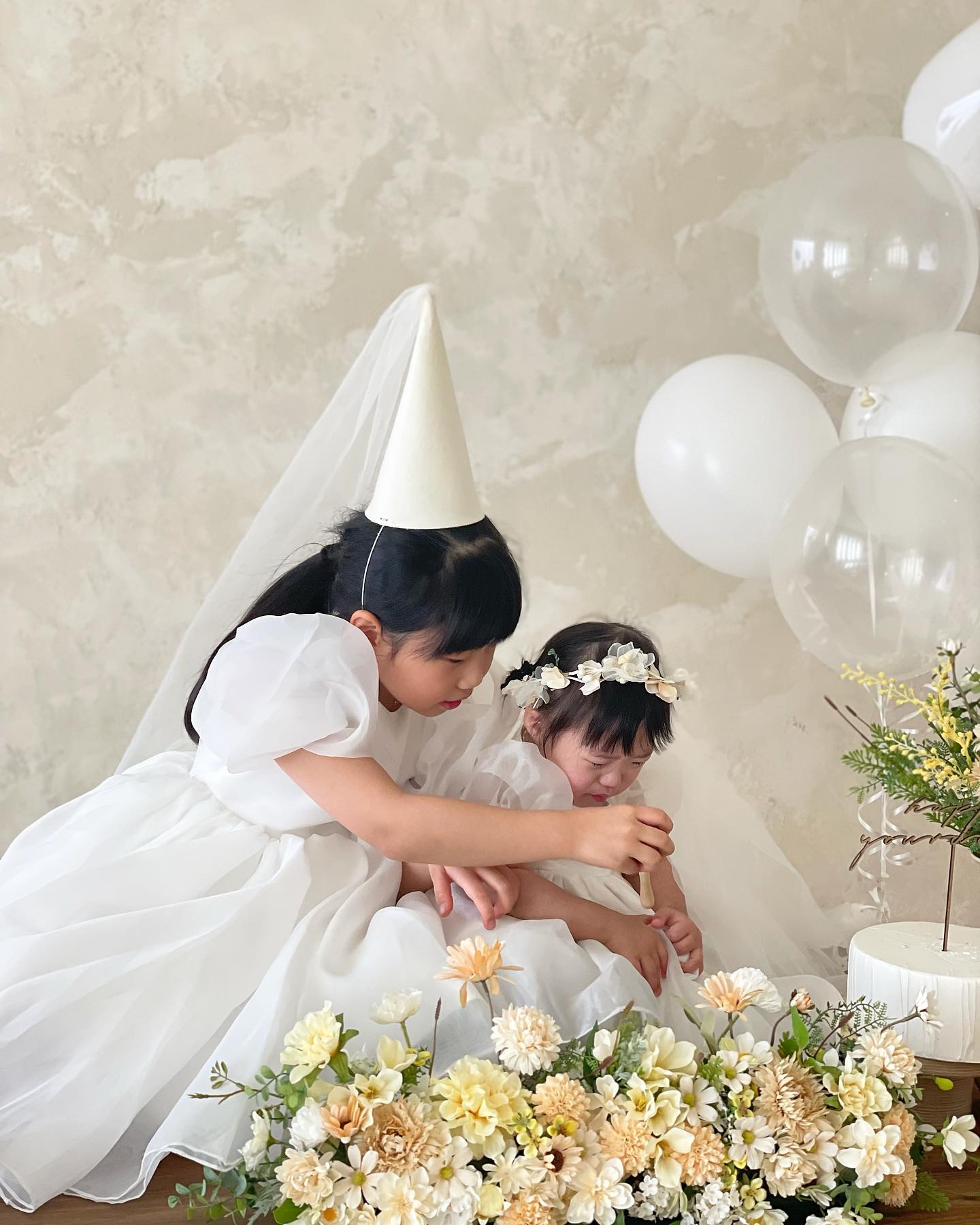 birthaday hat网红网纱帽派对帽拍照道具生日帽