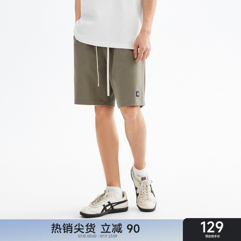 CH简约基础美式休闲五分裤短裤