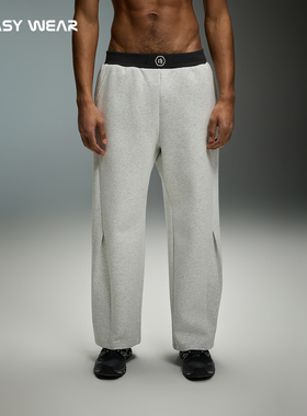 CH丨恒温暖皮莫代尔基础直筒长裤 2026春宽松运动高级感休闲裤男