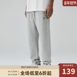 CHINISM美式潮流运动束脚卫裤男潮牌高街水洗宽松休闲裤百搭长裤