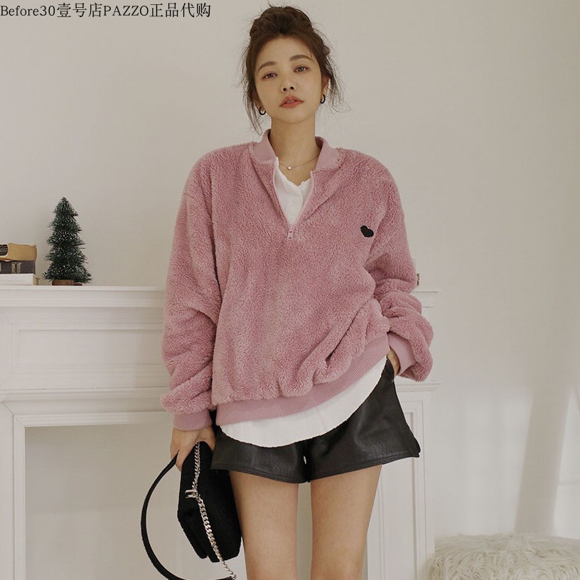 0卫衣许路儿同款女装宽松慵懒