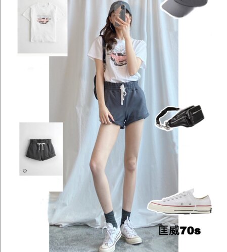 小红书张咸明星同款复古风印花休闲汽车趣味短袖棉质T恤女2021新