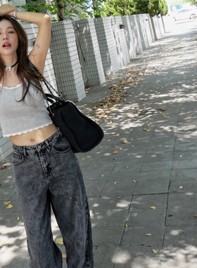 许路儿LUREHSU正品代购R241200  花边配色针织背心坎肩短上衣