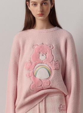 PAZZO正品代购PA1A00578CARE BEARS人物造型珊瑚绒上衣