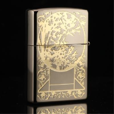 專柜正品zippo打火機 正版原裝 黑冰/鍍金 珍藏獨角獸 野性之美