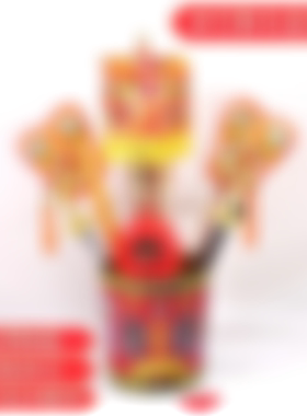 道士用品台湾8寸铁制拜斗正米斗