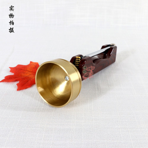 佛缘寺庙法器纯铜引罄小号助念