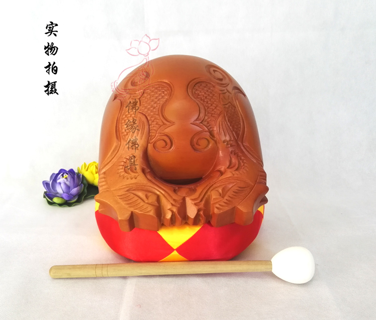 寺庙法器台湾原产桂兰木凤雕