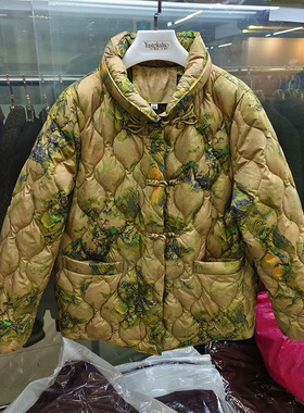 专柜正品馨克丽893新国标90白鸭绒中老年妈妈羽绒服保暖福太太