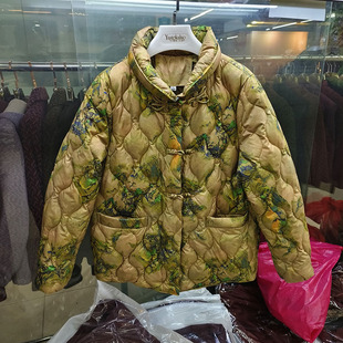 专柜正品馨克丽893新国标90白鸭绒中老年妈妈羽绒服保暖福太太