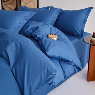 纯色全棉四件套纯棉2026新款四季通用男女生床单被套床笠款床上三