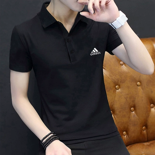 Adidas, мужская летняя футболка polo, короткий рукав, быстрое высыхание