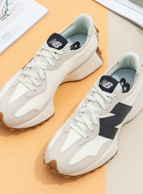New Balance女鞋nb327官方正品春季新款小蛮腰增高复古休闲鞋男