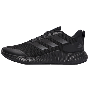 adidas阿迪达斯男鞋官方正品新款透气轻便减震运动鞋黑色跑步鞋男