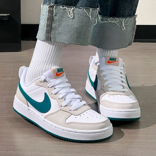 Nike耐克女鞋新款COURT低帮休闲板鞋简版空军一号大童鞋小白鞋潮