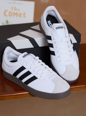 Adidas阿迪达斯男鞋春夏新款VL COURTBASE休闲鞋低帮板鞋小白鞋女