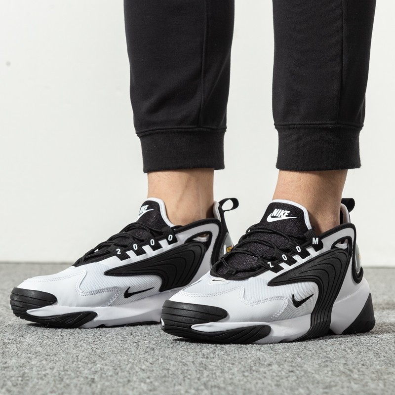 nike耐克男鞋aj官方旗舰正品zoom m2k休闲运动鞋复古黑白老爹鞋男