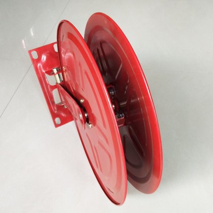 轻便消防水龙盘65水带转盘消防器材配件软管卷盘铁框架子P380包邮