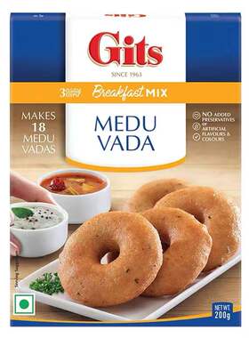 Indian food 印度食品 GITS Medu Vada Vadai MIX 糕点预拌粉200g