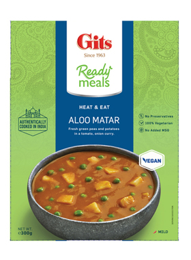 Indian ready meals Ready to eat Gits Aloo matar 速食咖喱300g