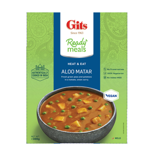 Indian ready meals Ready to eat Gits Aloo matar 速食咖喱300g