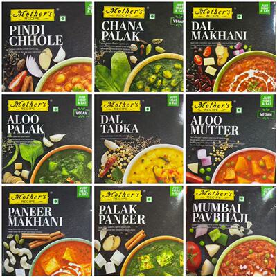 Indian food Mother's ready meals 印度速食咖喱 ready meals