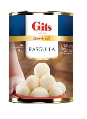 Gits Rasgulla 1kg 印度白汤圆 拉萨库拉