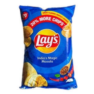 INDIAN FOOD 印度 LAY'S MAGIC MASALA POTATO CHIPS 乐事薯片
