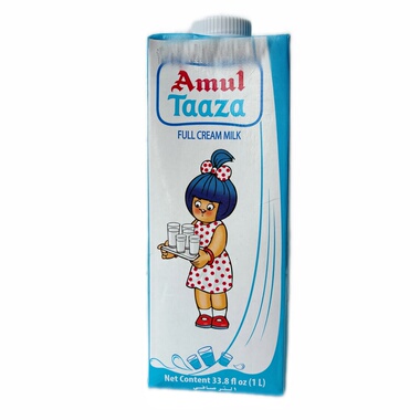 Amul Taaza Full cream milk 1L