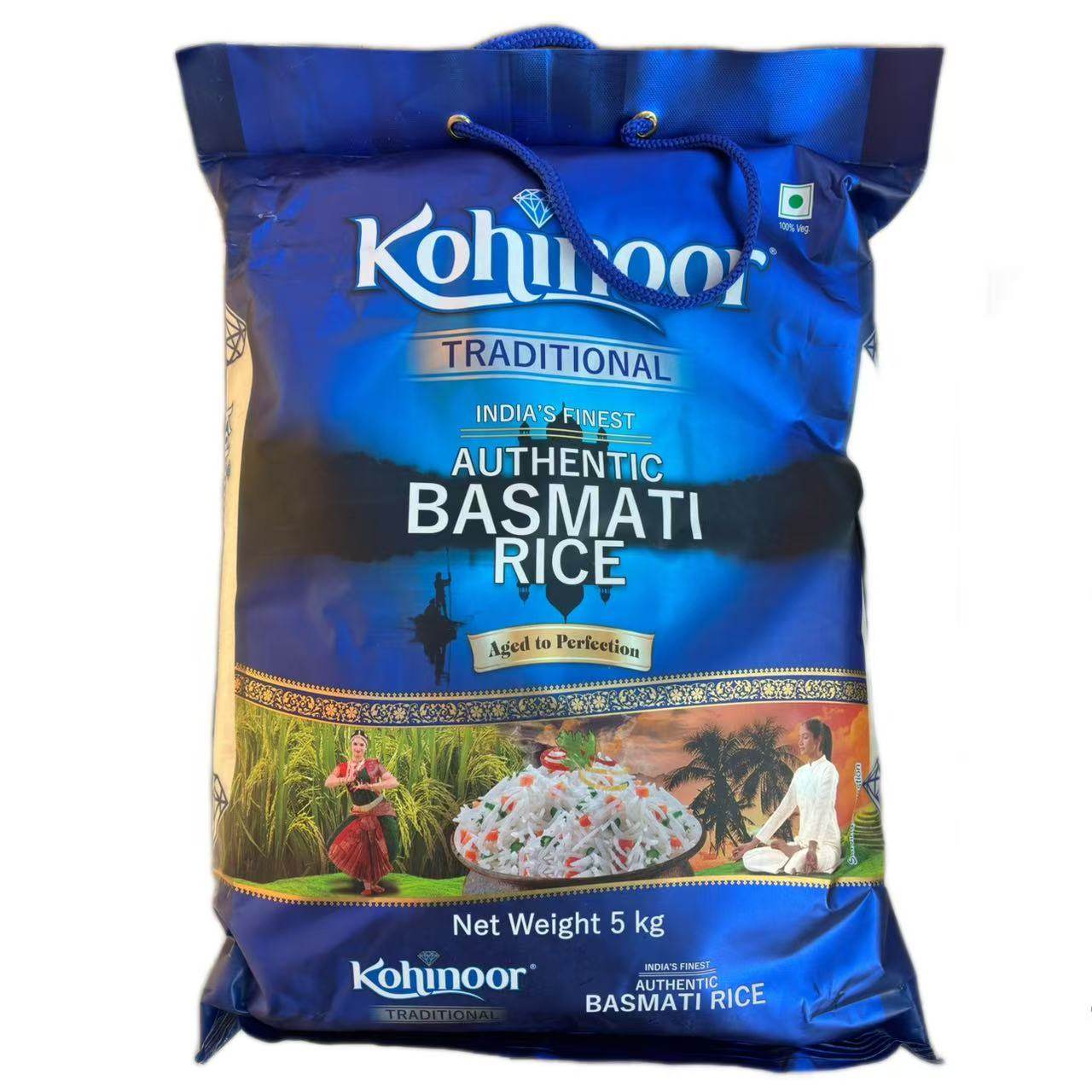 KOHINOOR BASMATI RICE 钻石牌巴适马蒂巴斯马蒂 印度大米 5kg