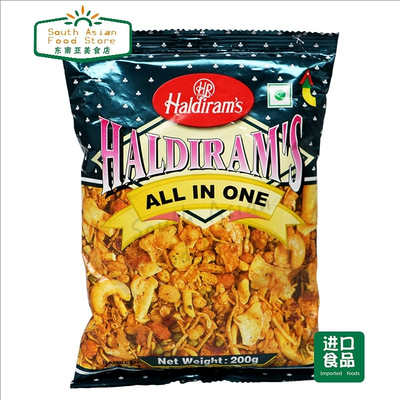 印度食品 零食 ALL IN ONE 多合一什锦小吃 新旧包装随机发 200g