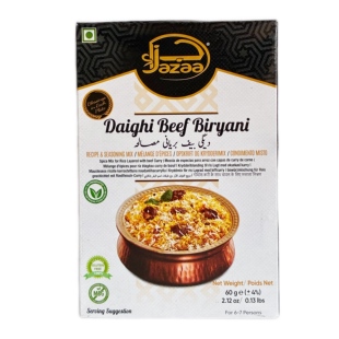 Jazaa Daighi Beef Biryani 巴基斯坦羊肉焖饭调味粉 masala 60g